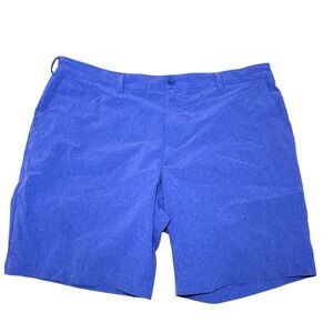 Vineyard Vines Golf Shorts Men's Blue Performance Stretch Flat Front Size 44